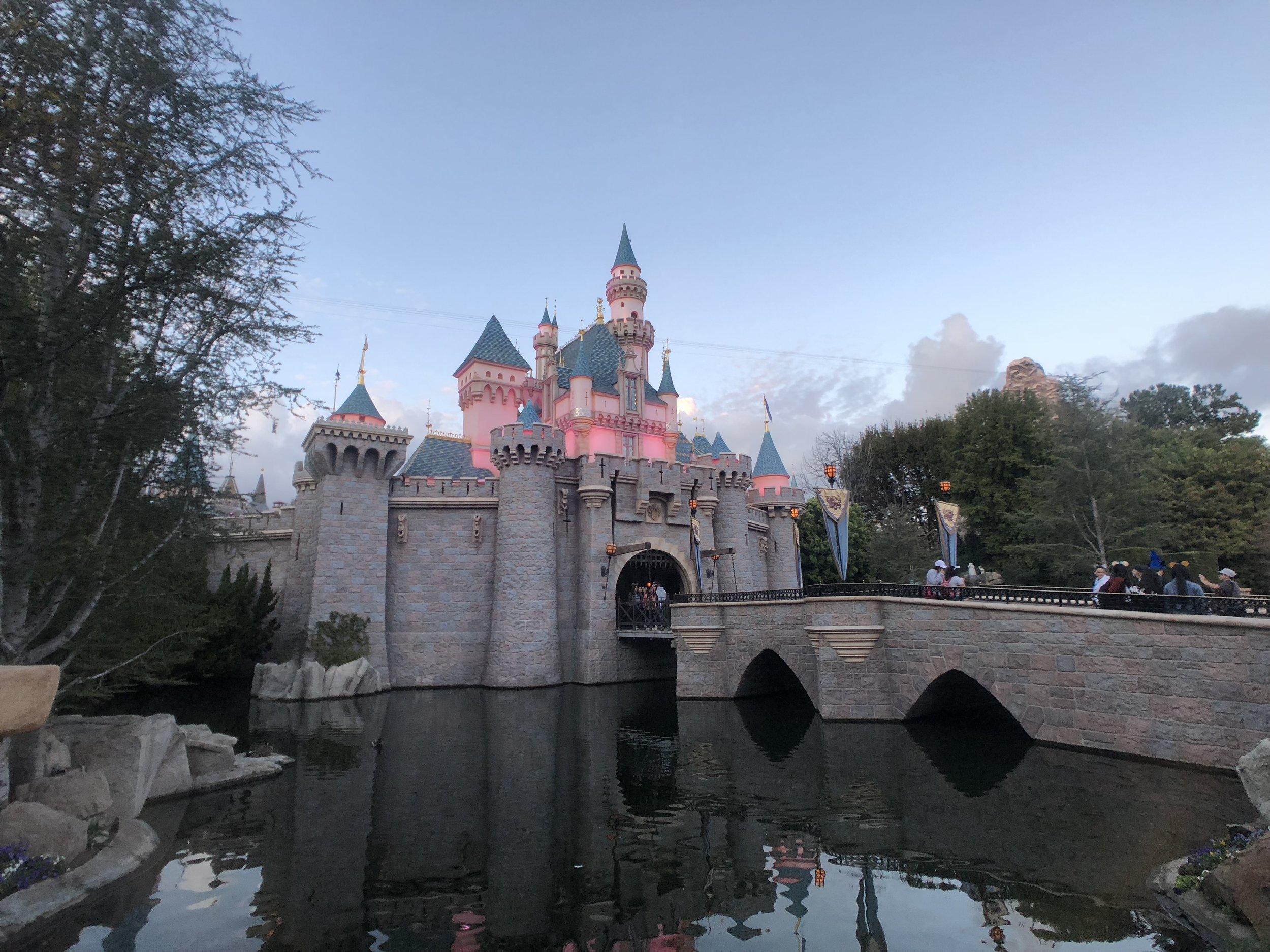 The Disneyland castle with the Moment Wide lens from the same spot. (Click to enlarge.)