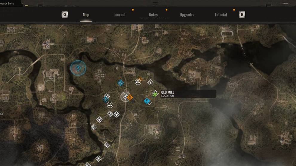 stalker 2 map overview with points of interest and icons across it